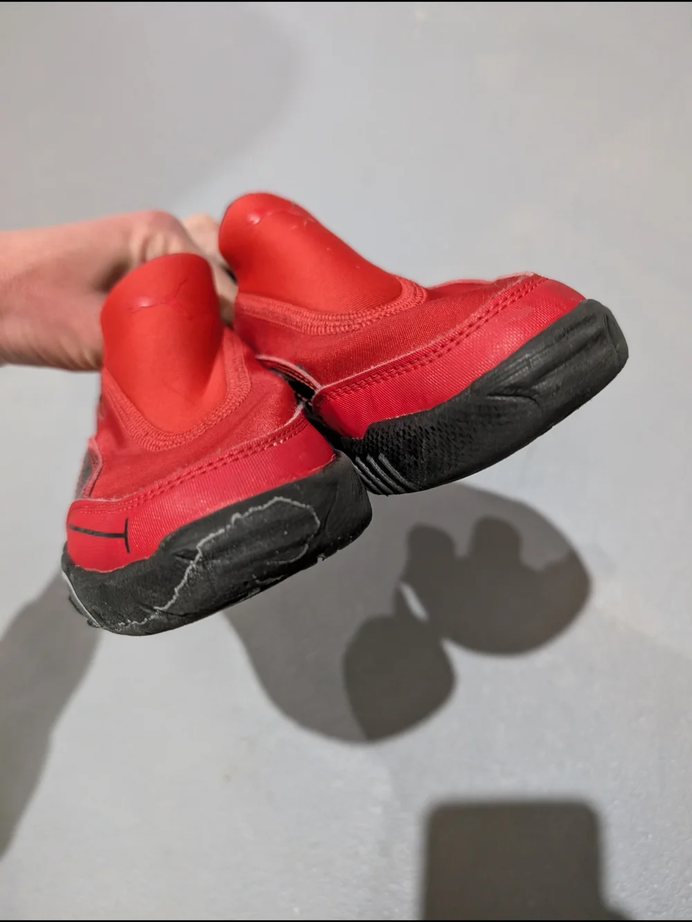 Puma Ferrari Kids Slip-On Red Racing Shoes 11.5 Childrens Boys Size - Picture 7 of 10